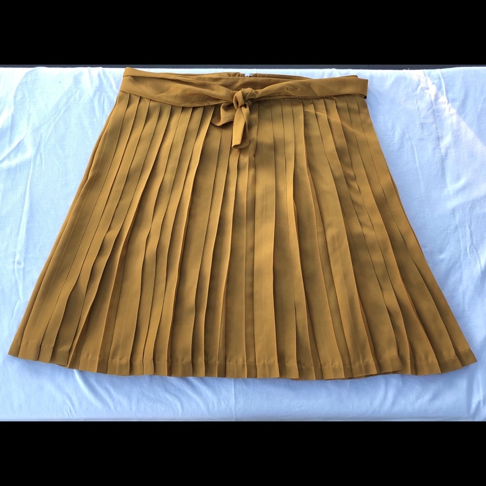 Pleated Gap skirt
